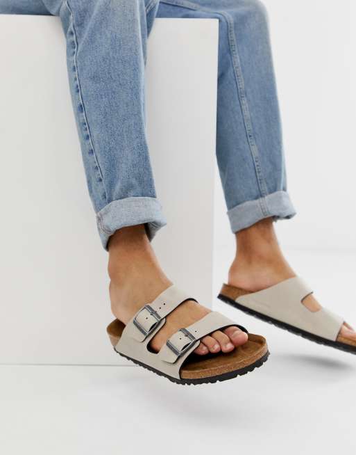 Vegan Arizona sandals stone ASOS