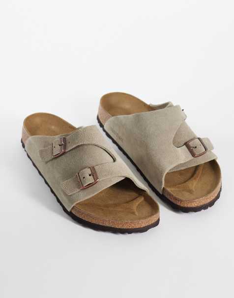 Birkenstock Zurich sandaler i taupe - view 1