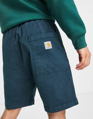 Шорты чиносы  Asos Бирюзовые шорты Carhartt WIP-Зеленый цвет