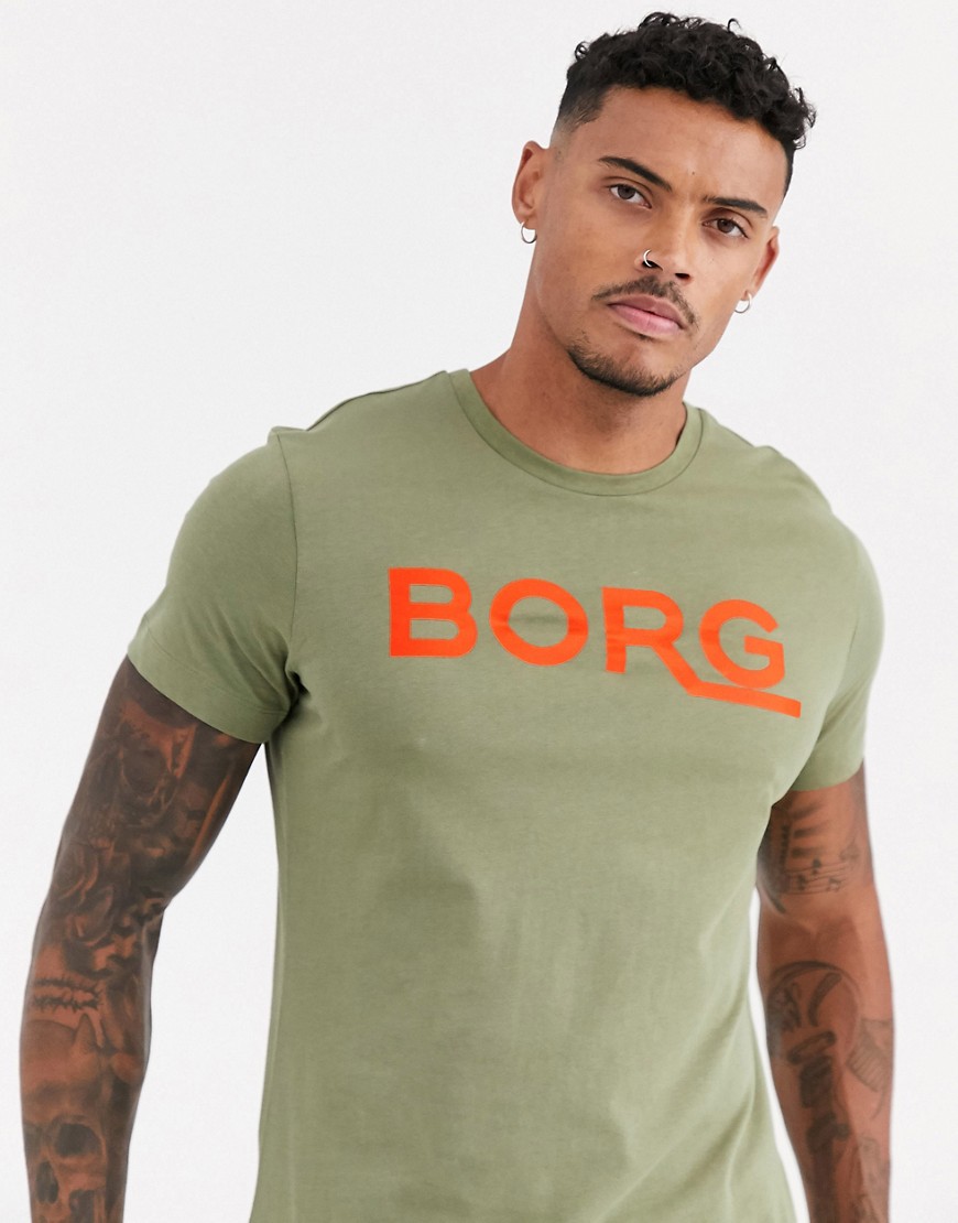 Bjorn Borg - Abraham t-shirt-Grøn