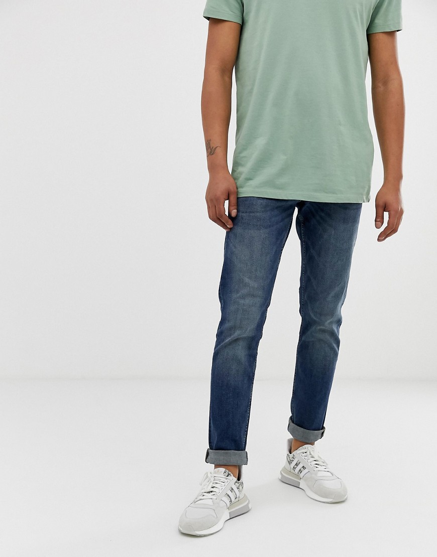 Blå skinny jeans fra Produkt