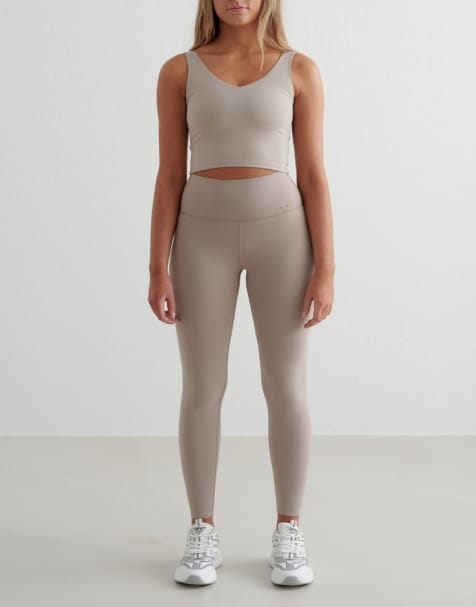 Black Sense - Bralette en shorts in bruin - view 1