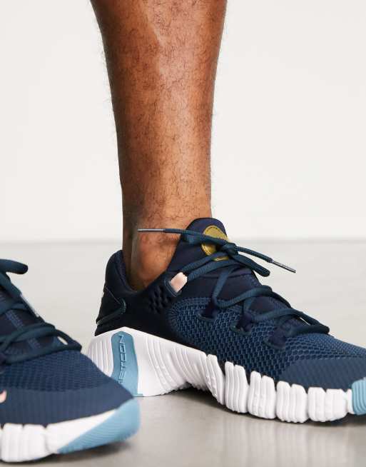 Blå Nike Training Free Metcon 4 sneakers, 2 af 4