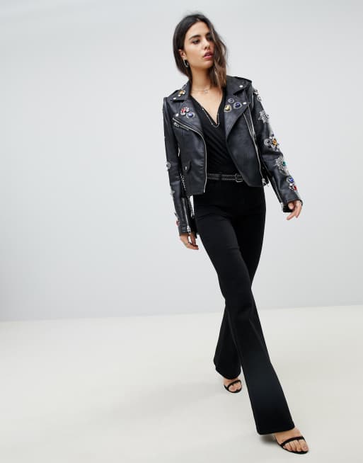 Blank nyc 2025 embellished jacket