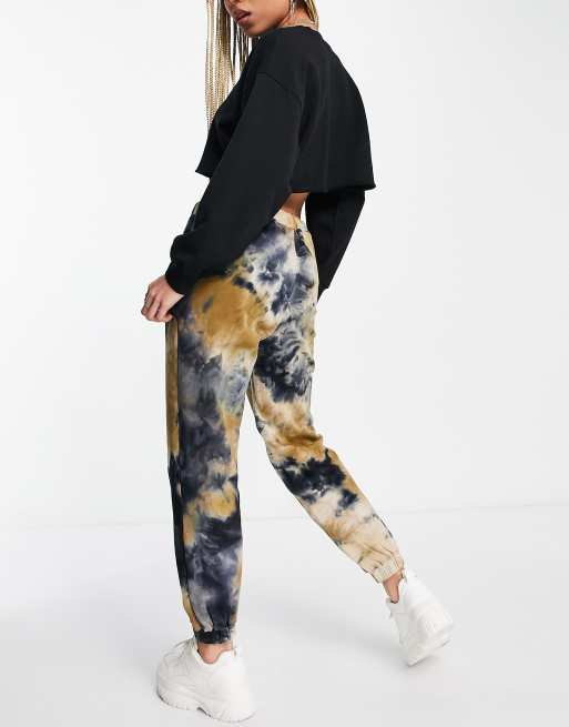 Blank NYC relaxed joggers co ord in tie dye