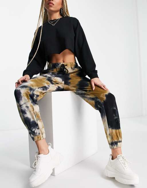 Blank NYC relaxed trackies in tie dye (part of a set)