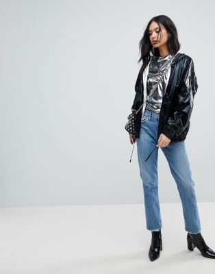 blank nyc silver jacket