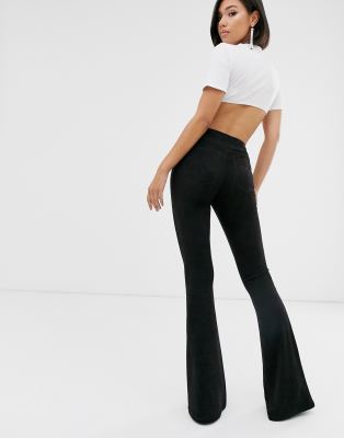 blank nyc velvet flare pants