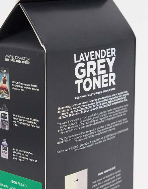 BLEACH LONDON Lavender Grey Toner Kit, 4 of 4