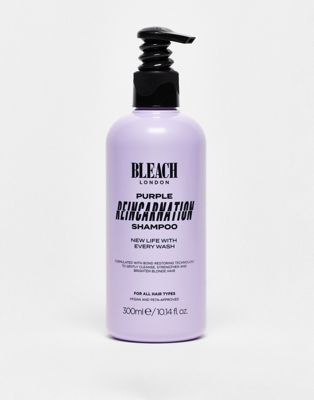 BLEACH LONDON Reincarnation Purple Toning Shampoo 300ml