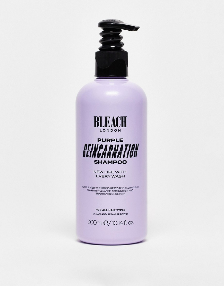 BLEACH LONDON Reincarnation Purple Toning Shampoo 300ml-No colour
