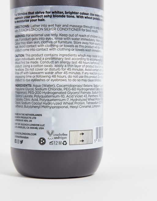 BLEACH LONDON Silver Shampoo 500ml, 4 of 4