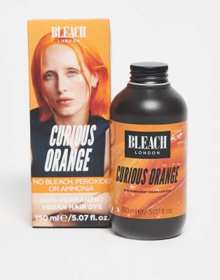 Bleach London Super Cool Colour 150ml - Curious Orange-no Colour In Transparent