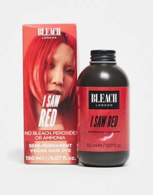 Bleach London Super Cool Colour 150ml - I Saw Red-no Colour In Black
