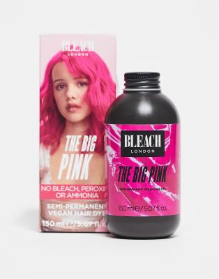 Bleach London Super Cool Colour 150ml - The Big Pink-no Colour In Transparent