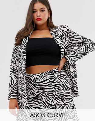 фото Блейзер asos design curve-мульти asos curve