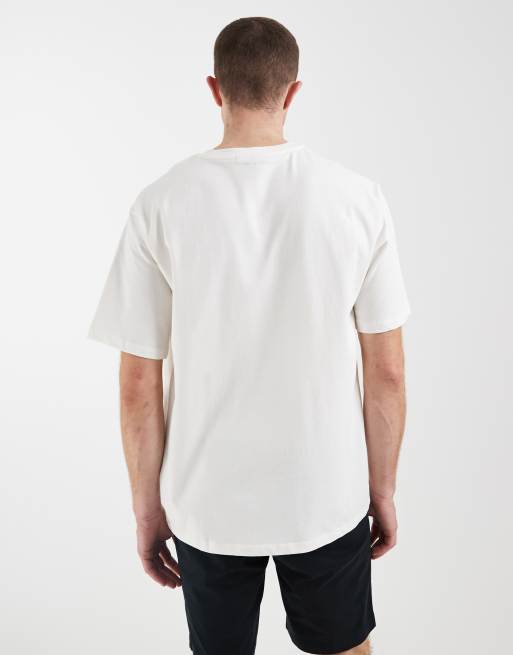 Blend 100% cotton oversized t-shirt in white, 5 of 5