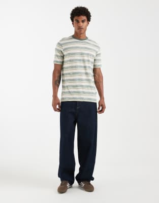 Blend 100% Cotton Regular Fit T-shirt In Gray