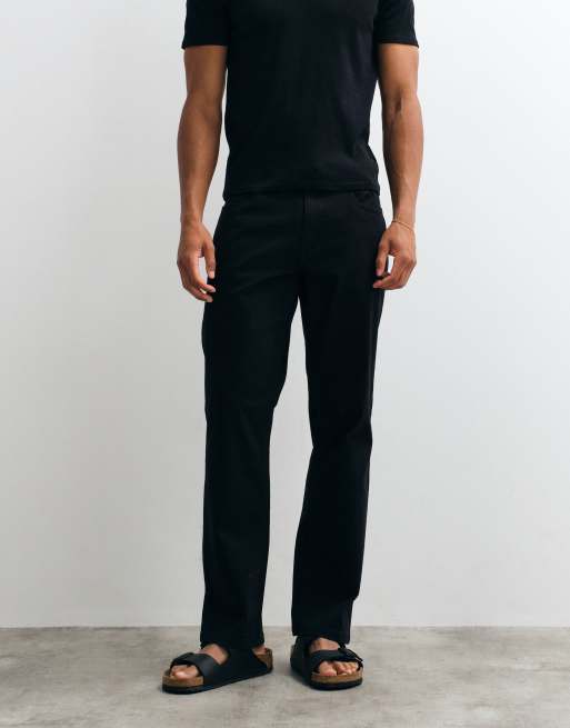 BLEND – Chinohose in Schwarz mit geradem, normalem Schnitt, 2 von 5