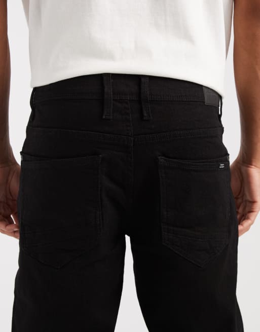 BLEND – Czarne jeansy o regularnym kroju z prostymi nogawkami, 4 z 5