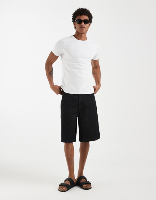 BLEND - Lot de 2 t-shirts ajustés en coton majoritaire à col ras de cou - Blanc, 2 de 5