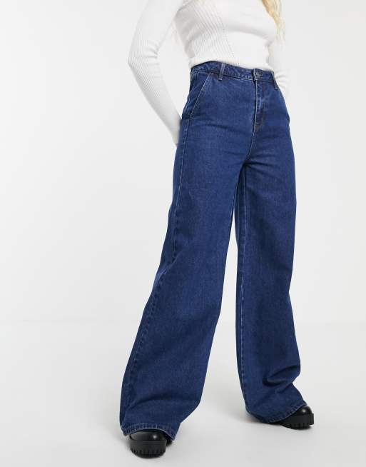 Gemaakt van vermomming Oost Timor Blend She - Ellis - Flared jeans | ASOS