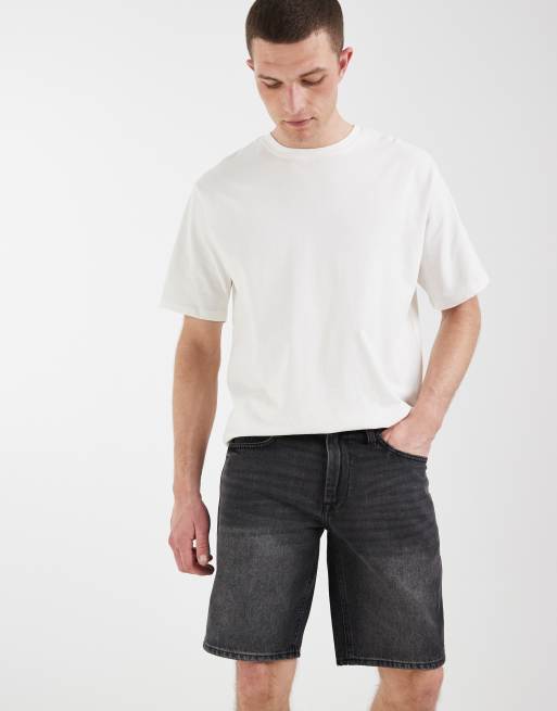 BLEND – Slim-Fit-Jeansshorts in schwarzer Waschung, 2 von 5