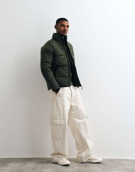 BLEND Steppjacke mit Reißverschluss in Dunkelgrün, 3 von 5