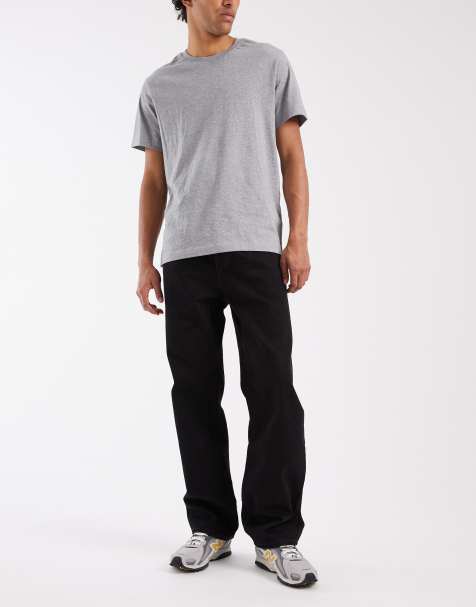 BLEND – Svarta, tvättade, lediga jeans med raka ben - view 1