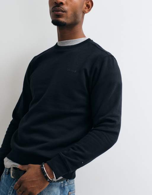 BLEND sweat-shirt regular fit riche en coton en noir, 5 de 5