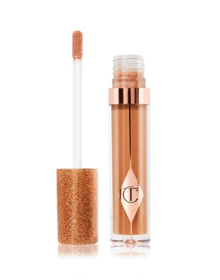 фото Блеск для губ charlotte tilbury jewel lips – blushed gold-золотистый