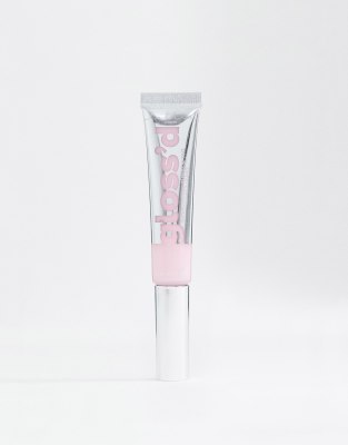 Помада и блеск для губ  Asos Блеск для губ Lottie London Gloss'd Supercharged Lip Gloss Oil - Iced-Розовый
