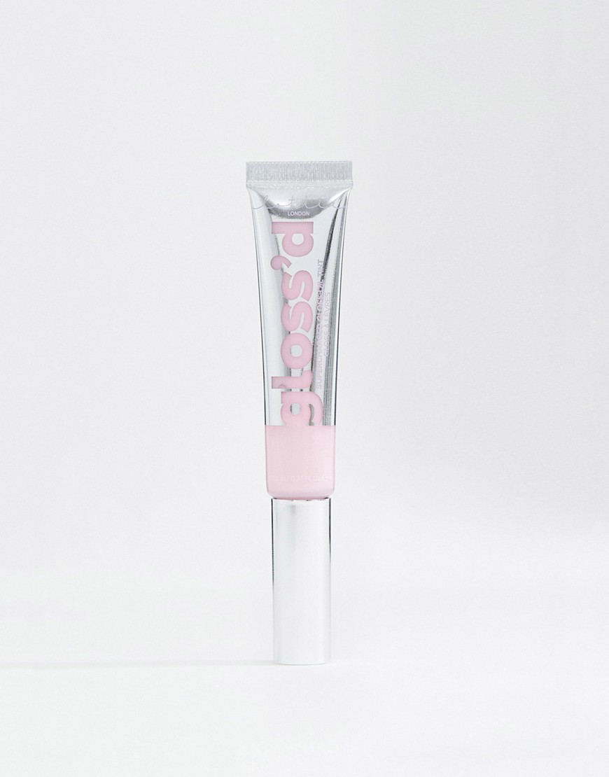 фото Блеск для губ lottie london gloss'd supercharged lip gloss oil - iced-розовый