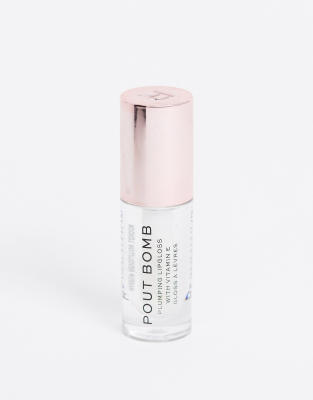 Помада и блеск для губ  Asos Блеск для губ Revolution Pout Bomb - Glaze-Прозрачный