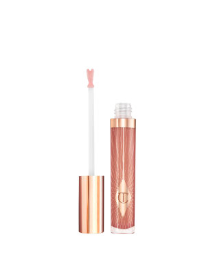 фото Блеск для губ с коллагеном charlotte tilbury collagen lip bath (rosey glow)-розовый