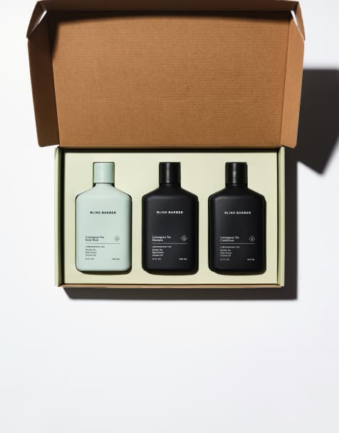 Blind Barber Gift Set: Essential Shower 350ml x3 - 19% Saving - view 1