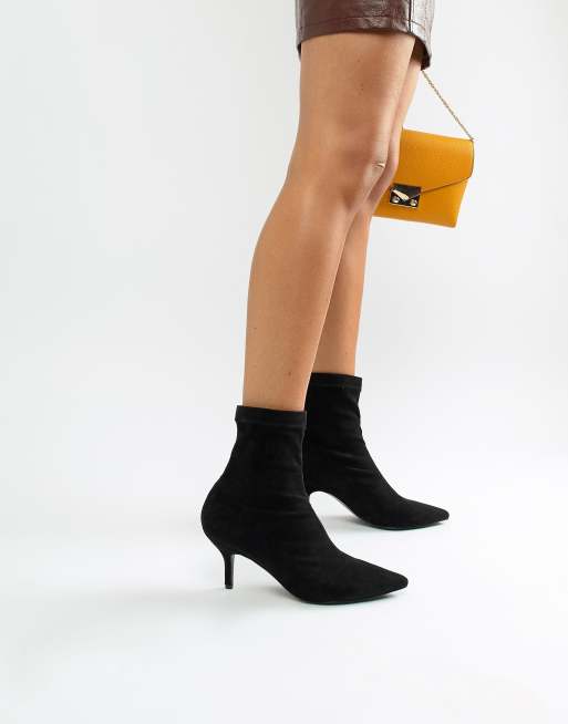 Blink Kitten Heel Ankle Boots