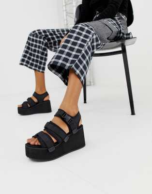 blink sporty platform wedge sandals