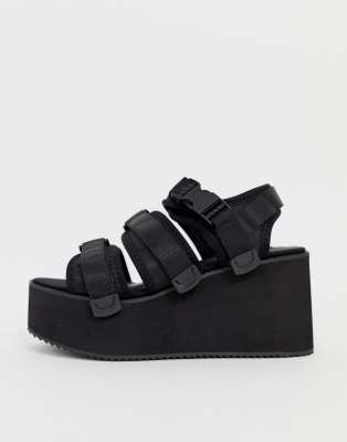 blink sporty platform wedge sandals