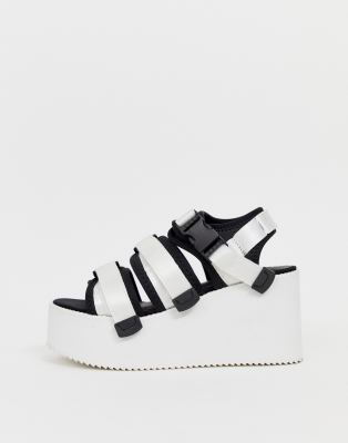 blink sporty platform wedge sandals