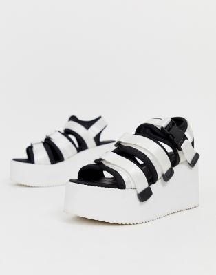 blink sporty platform wedge sandals