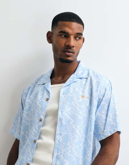 BLKVIS Bagliore patterned shirt in blue multi (part of a set), 2 of 5