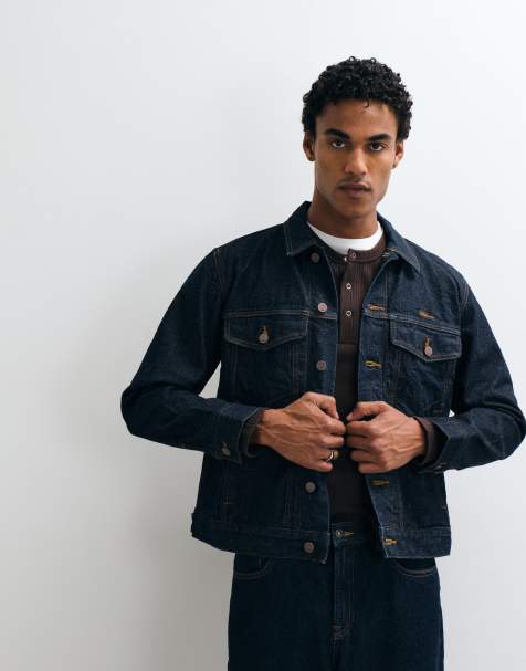 BLKVIS chaqueta vaquera selvedge de conjunto en azul índigo - view 1