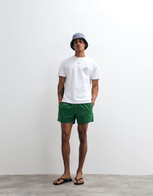 BLKVIS – Court – Vit t-shirt med korta ärmar och tryck baktill, 2 av 9