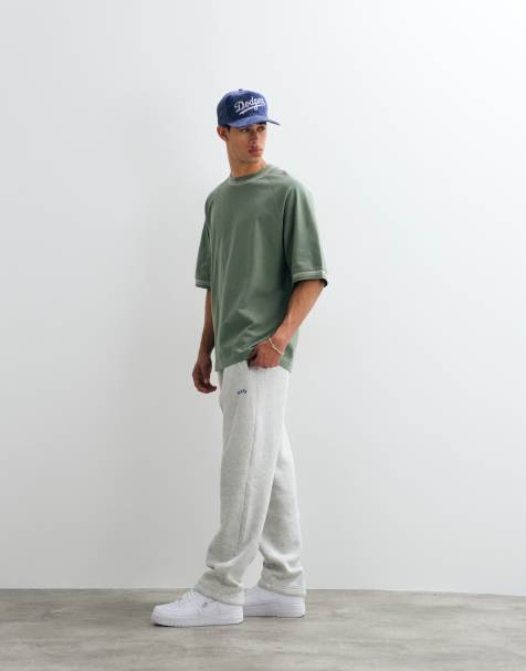 BLKVIS - Joggers regular fit grigi con logo - view 1
