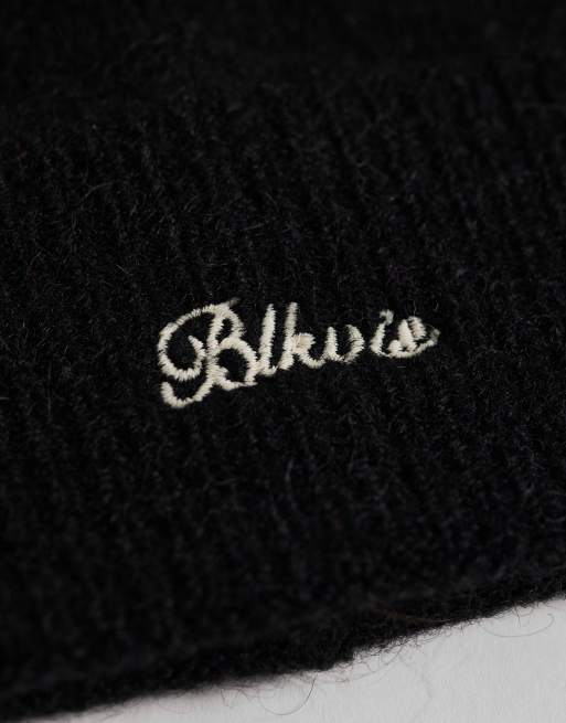 BLKVIS logo fleece-struktur hue i sort, 2 af 3