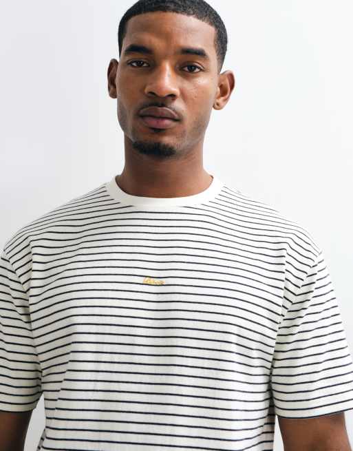BLKVIS logo gestreept T-shirt met korte mouwen in multi, 3 van 5