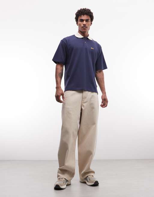 BLKVIS – Pikee-Polohemd in Marineblau, 2 von 5
