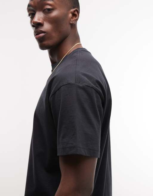 BLKVIS script logo t-shirt in black, 4 of 5