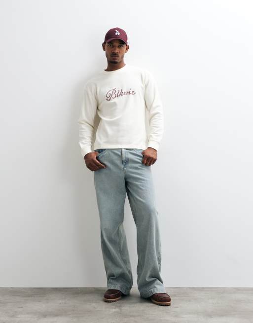 BLKVIS t-shirt à manches longues épais crème, 2 de 5